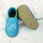 Personalised Narwhal And Squid Baby Shoes, thumbnail 2 of 6
