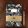 Mushroom Print A5 Lined And Plain Notebook Set, thumbnail 3 of 6