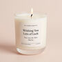 Personalised Good Luck You Can Do It Gift Soy Candle, thumbnail 1 of 5