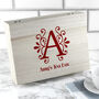 Personalised Initial Tea Box With Tea Selection, thumbnail 1 of 8