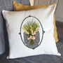 Personalised August Birthday Birth Flower Cushion Gift, thumbnail 8 of 12