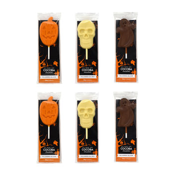 Halloween Chocolate Lollipop Multipack X6 Lollipops, 4 of 8