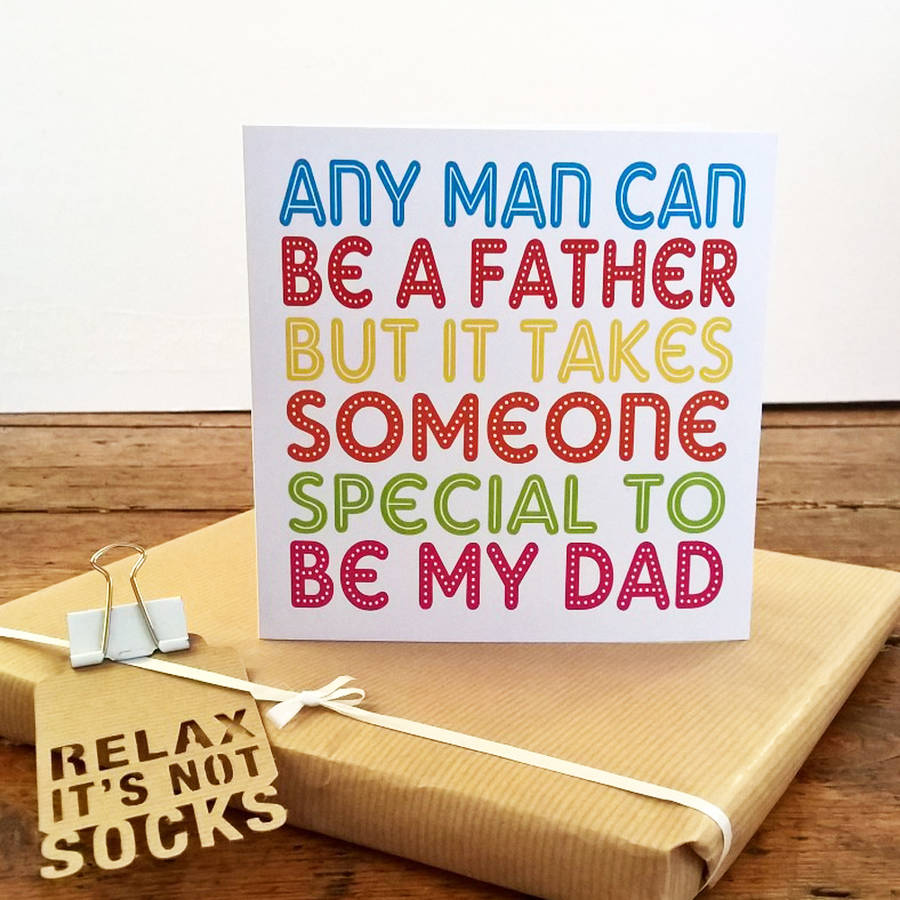 Someone Special To Be Daddy Card By Allihopa