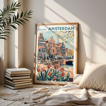 Amsterdam, Netherlands Poster, 5 of 12