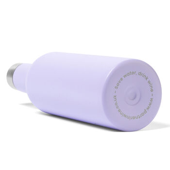 Lavender Insulated Wine Bottle, 9 of 9