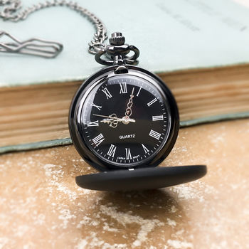 Pocket Watch With Personalised Engraved Initials, 2 of 3