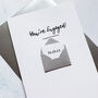 Personalised You're Engaged Card, thumbnail 4 of 7