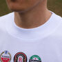 Nottingham Forest Football Beer Mats Oversized T Shirt, thumbnail 10 of 10