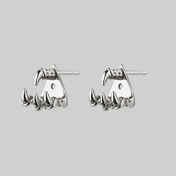Sterling Silver Or Gold Plated Claw Earring, 3 of 5