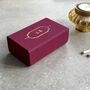 Refillable Linen Matchbox With Personalised Initials, thumbnail 4 of 11