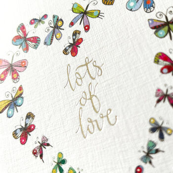 Lots Of Love Greetings Card, 3 of 5