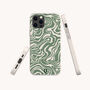 Green Marble Swirl Eco Phone Case, thumbnail 1 of 5