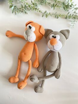Handmade Crochet Cat Toys For Children, 12 of 12