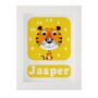 Personalised Childrens Tiger Clock, thumbnail 10 of 10