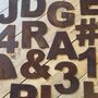 Make Any Word , Rusty Metal Letters A To Z Signs For Home And Garden, thumbnail 12 of 12