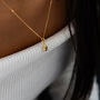 Droplet Necklace, thumbnail 1 of 3