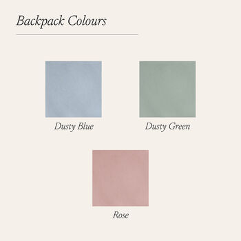 Embroidered Initials Personalised Kids Backpack, 6 of 7