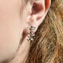 Handmade Sterling Silver Spiral Studs, thumbnail 1 of 5