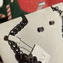 Christmas Party Black Nickel Tone Necklace Set, thumbnail 2 of 3