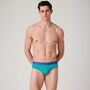Men's 'Fresh Citrus' Three Pack Cotton Briefs, thumbnail 9 of 10