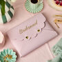 Personalised Vegan Leather Bridesmaid Pouch, thumbnail 2 of 6
