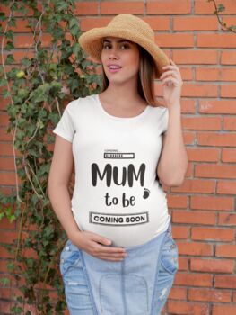 Mum To Be Maternity T Shirt | Pregnancy T Shirt, 2 of 7