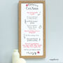 Personalised Our Nanny Framed Print, thumbnail 5 of 8