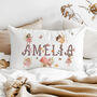 Girls Personalised Fairy Theme Pillow Case, thumbnail 1 of 5
