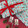 Hedgehog Christmas Wrapping Paper, thumbnail 8 of 12