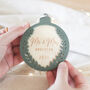 Personalised Mr And Mrs Christmas Tree Ornament, thumbnail 2 of 3