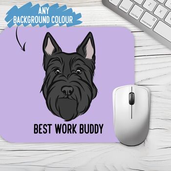 Scottish Terrier Mouse Mat, 2 of 4