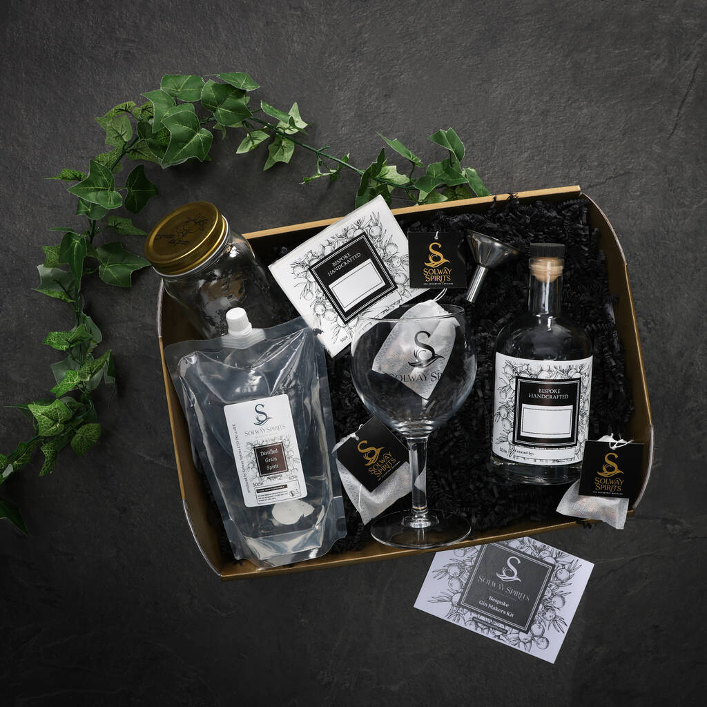 Bespoke Gin Makers Kit By SOLWAY SPIRITS
