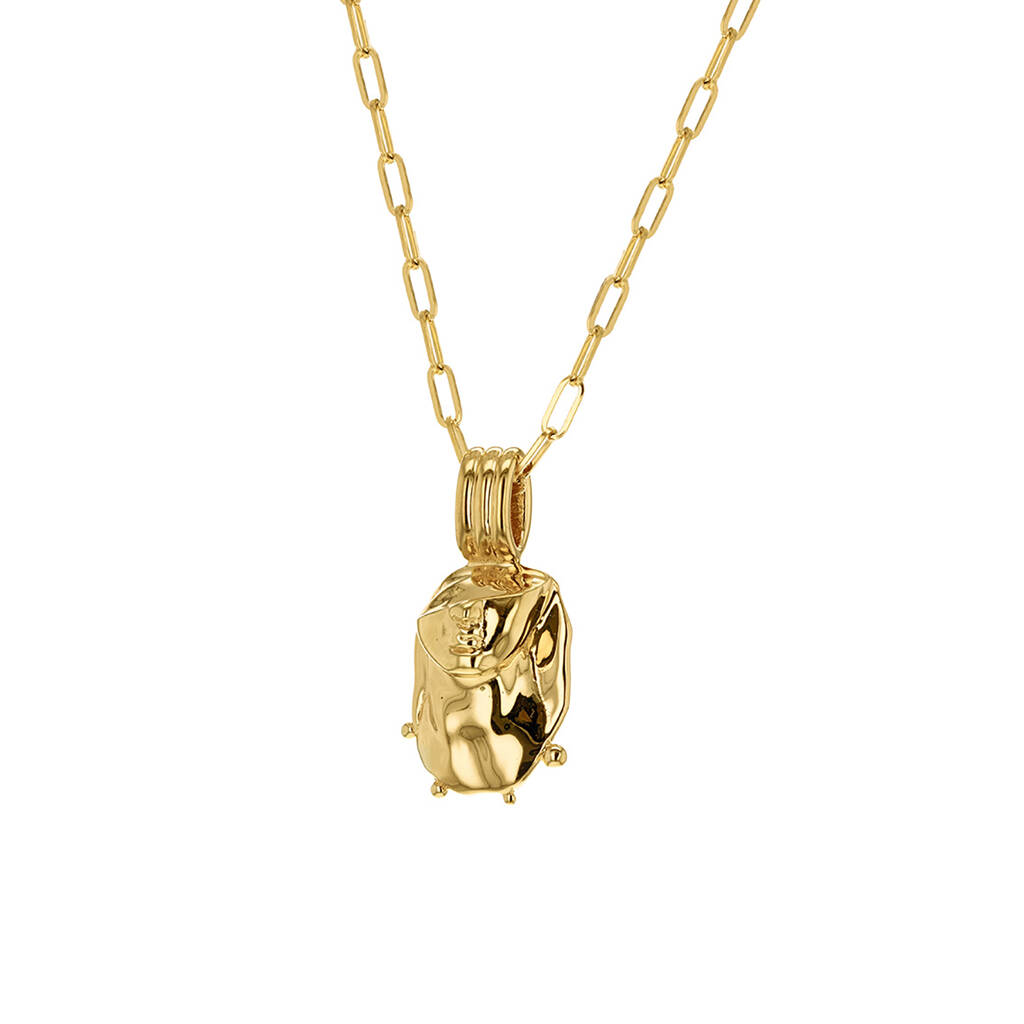 Velyka Statement Gold Plated Necklace By YOJ Jewellery ...