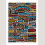 Manchester Typographic Print, thumbnail 2 of 3