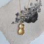Sweet Daisies Gold Plated Daisy Necklace, thumbnail 1 of 6