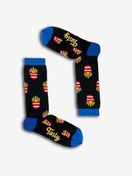 Burger Novelty Socks Set, 6 of 6