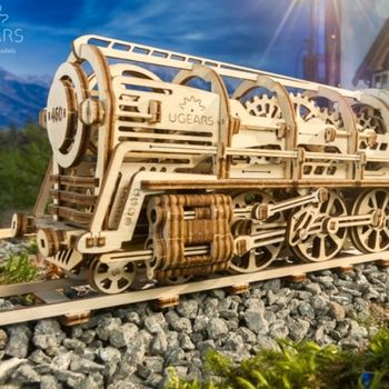 Build Your Own Moving Model Steam Locomotive By U Gears, 6 of 12