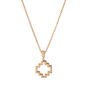 Baori One Silhouette Pendant Rose Gold Vermeil, thumbnail 1 of 3