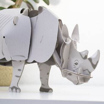 Build Your Own Personalised White Rhino, 2 of 10