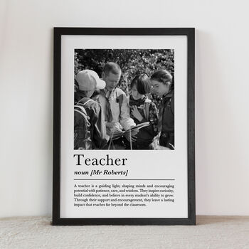 Personalised Teacher Print, Gift For Teacher, 2 of 6