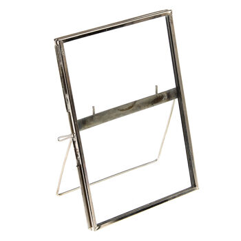 Handmade Silver Standing Photo Frame, 3 of 9