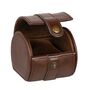 Dad's Personalised Luxury Deep Brown Travel Watch Box, thumbnail 2 of 9