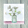 Blossom And Bloom Greetings Card, thumbnail 1 of 2