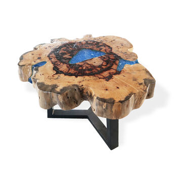 Tamarind And Resin Coffee Table, 2 of 10