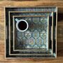 Wooden Serving Tray, Printed Square, thumbnail 1 of 12