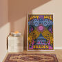 Just Like Heaven Psychedelic Poster Print, thumbnail 1 of 4