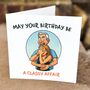 Funny Viral Birthday Card, Classy Affair Meme, thumbnail 1 of 7