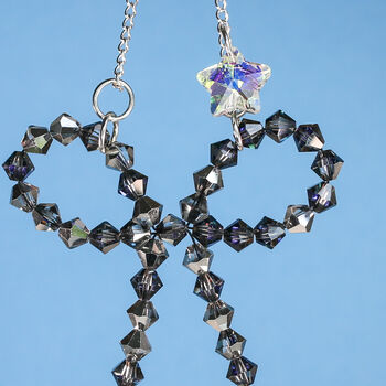 Bag Charm, Crystal Bow And Star, 4 of 4