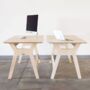 The Mhorain Desk In Natural Plywood Finish, thumbnail 1 of 4