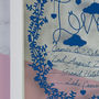 Personalised Love Papercut, thumbnail 3 of 5